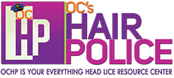 Hair Police Lice Line Logo